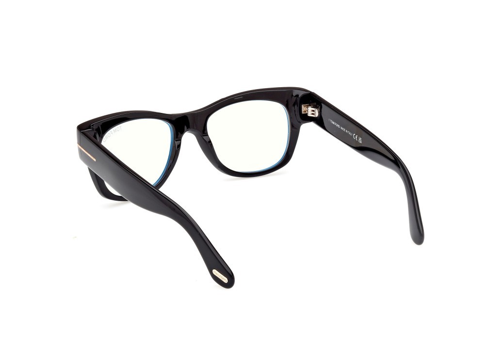 Occhiali da vista Tom Ford FT5040-B (001) colore nero lucido forma quadrato 