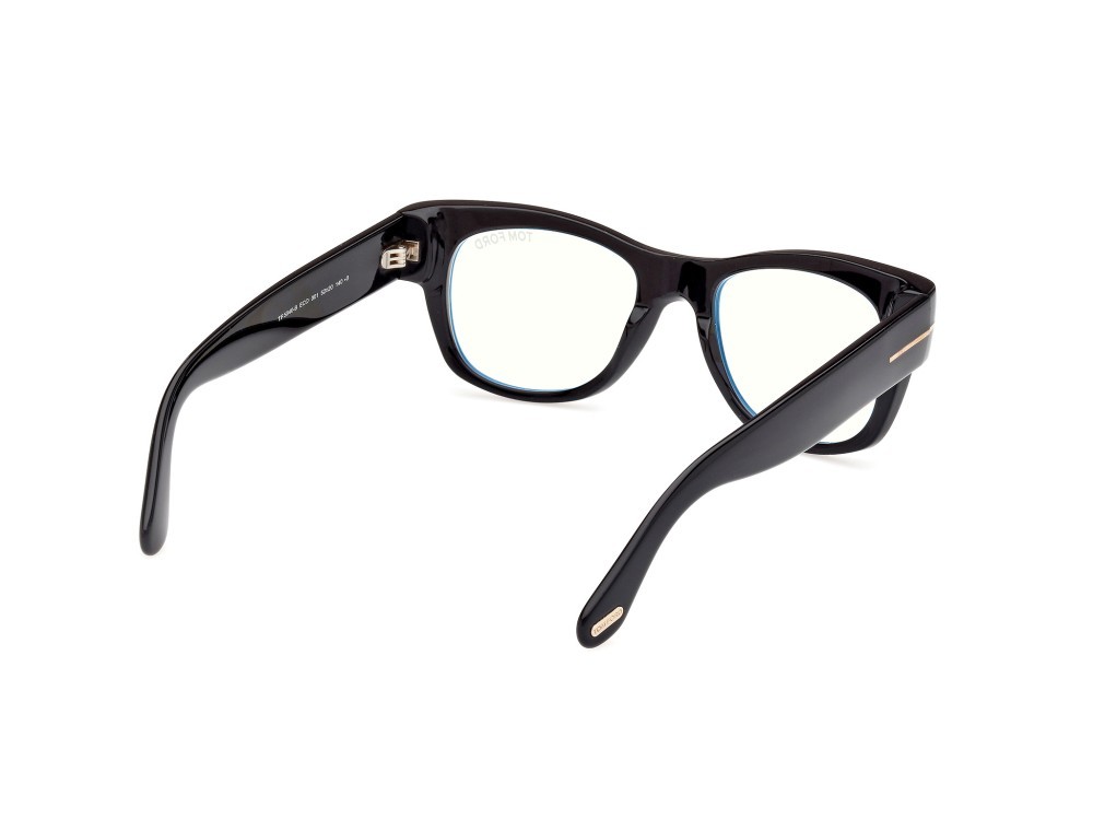 Occhiali da vista Tom Ford FT5040-B (001) colore nero lucido forma quadrato 