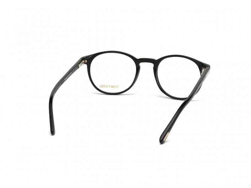 Occhiali da vista Tom Ford FT5294 (001) colore nero lucido forma rotondo 