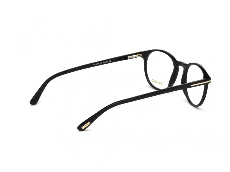Occhiali da vista Tom Ford FT5294 (001) colore nero lucido forma rotondo 