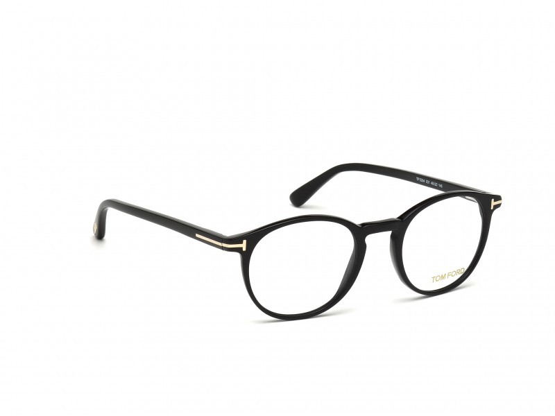 Occhiali da vista Tom Ford FT5294 (001) colore nero lucido forma rotondo 