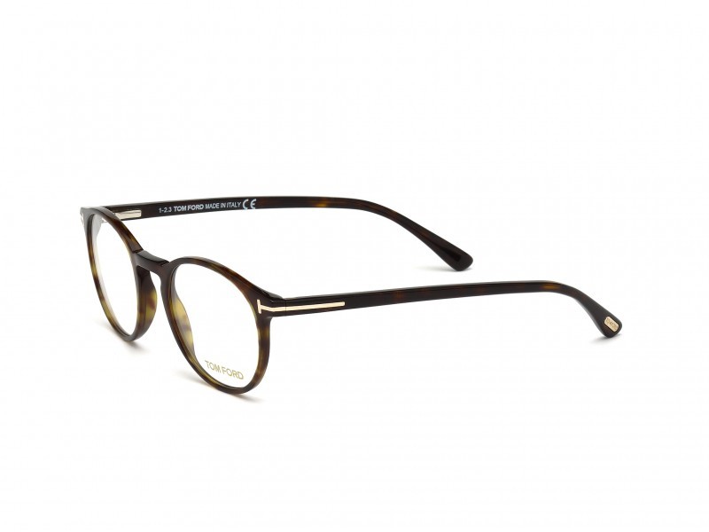 Occhiali da vista Tom Ford FT5294 (052) colore avana scura forma rotondo 