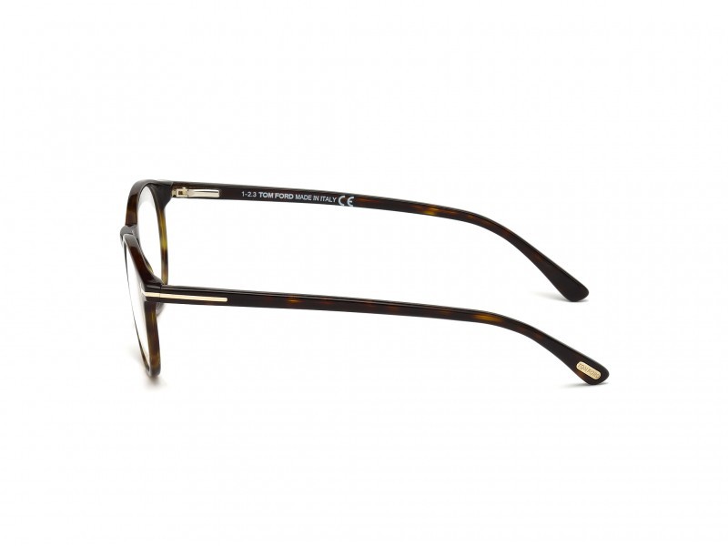 Occhiali da vista Tom Ford FT5294 (052) colore avana scura forma rotondo 