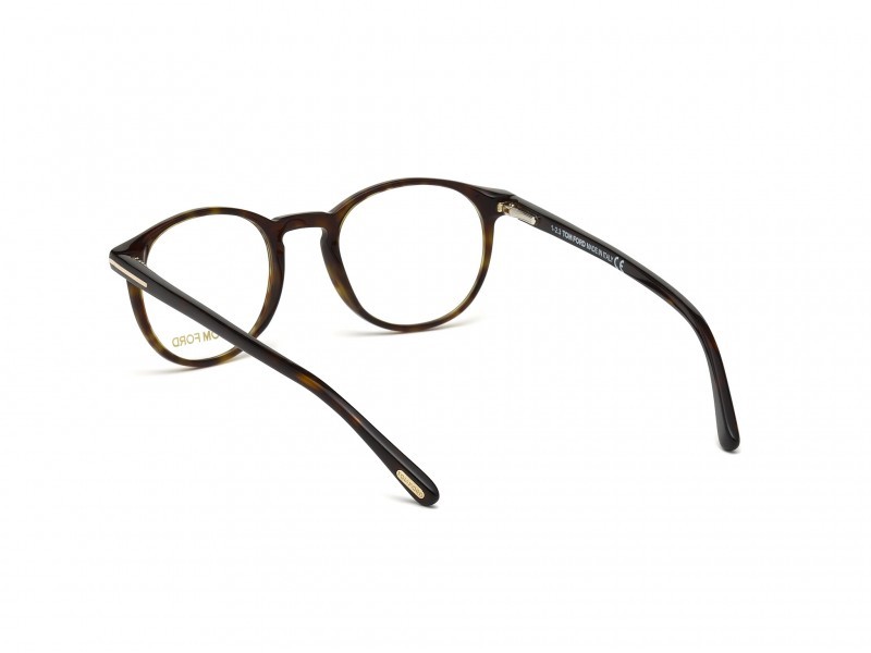 Occhiali da vista Tom Ford FT5294 (052) colore avana scura forma rotondo 