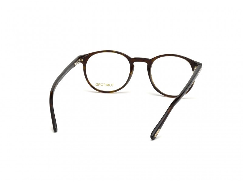 Occhiali da vista Tom Ford FT5294 (052) colore avana scura forma rotondo 
