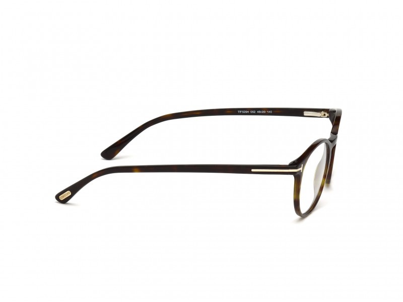 Occhiali da vista Tom Ford FT5294 (052) colore avana scura forma rotondo 