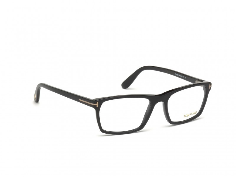 Brillen Tom Ford FT5295 (002) farbe nero opaco form geometrisch 