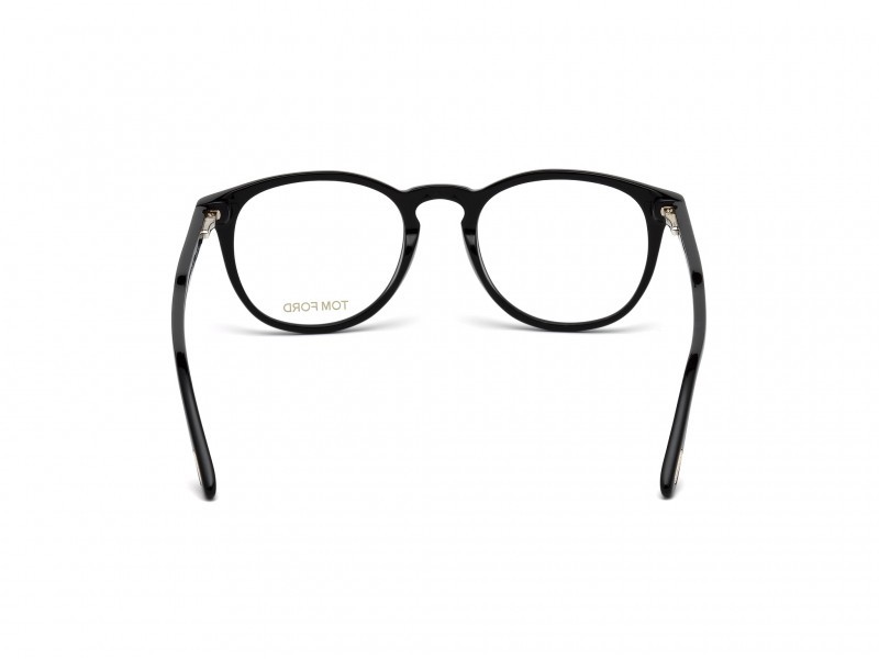 Occhiali da vista Tom Ford FT5401 (001) colore nero lucido forma rotondo 