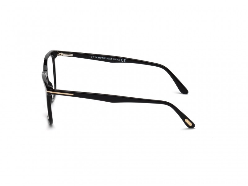 Occhiali da vista Tom Ford FT5506 (001) colore nero lucido forma geometrico 
