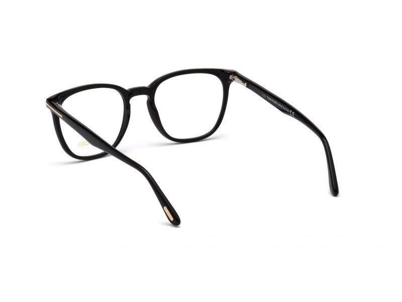 Occhiali da vista Tom Ford FT5506 (001) colore nero lucido forma geometrico 