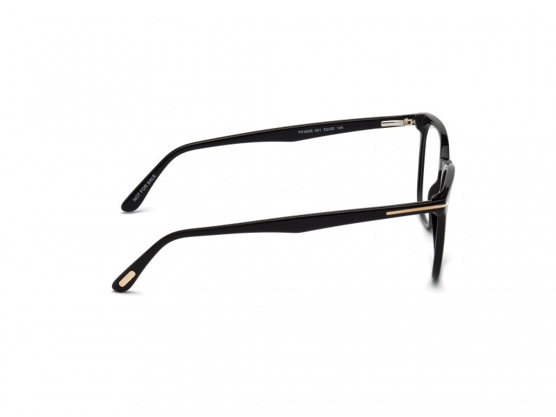 Occhiali da vista Tom Ford FT5506 (001) colore nero lucido forma geometrico 