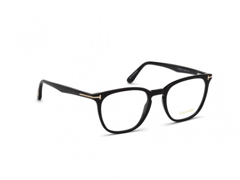 Occhiali da vista Tom Ford FT5506 (001) colore nero lucido forma geometrico 