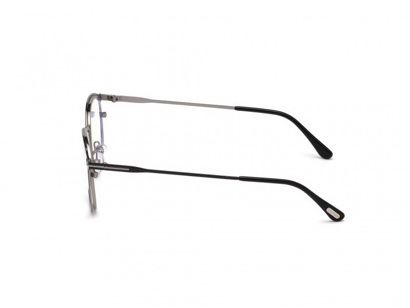 Eyeglasses Tom Ford FT5528-B (001) color nero lucido shape oval 