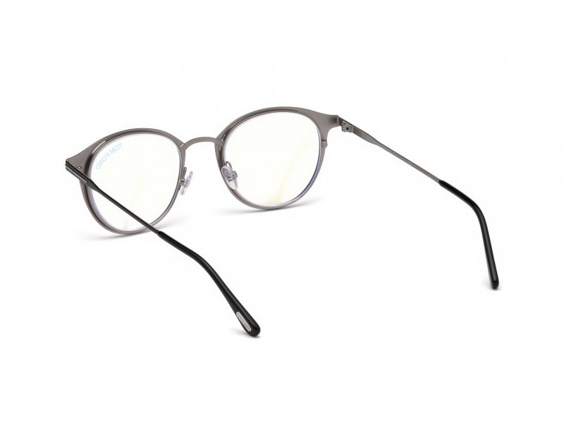 Eyeglasses Tom Ford FT5528-B (001) color nero lucido shape oval 
