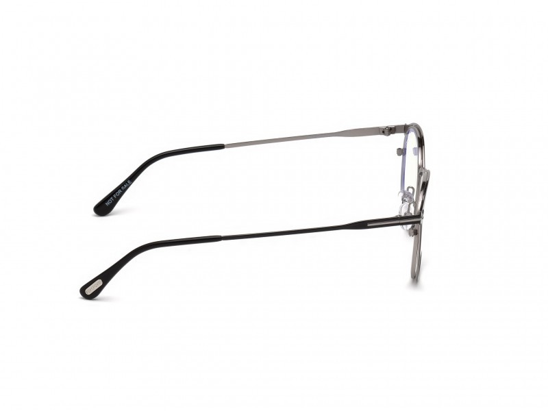 Eyeglasses Tom Ford FT5528-B (001) color nero lucido shape oval 
