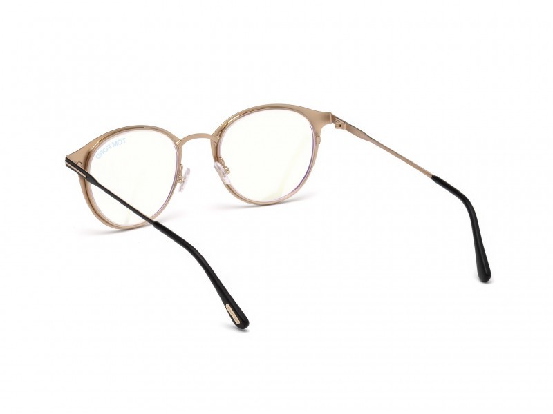 Eyeglasses Tom Ford  FT5528-B (002) color nero opaco shape oval 