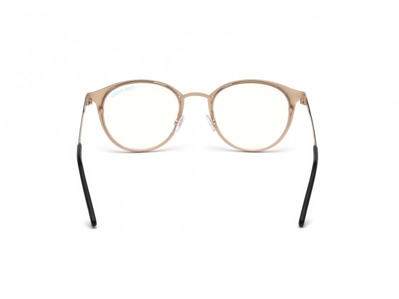 Eyeglasses Tom Ford  FT5528-B (002) color nero opaco shape oval 