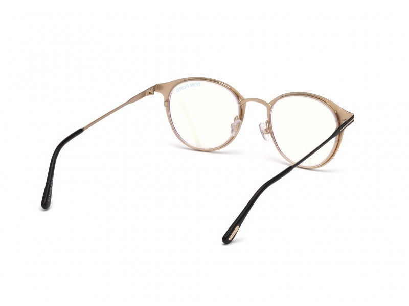 Eyeglasses Tom Ford  FT5528-B (002) color nero opaco shape oval 