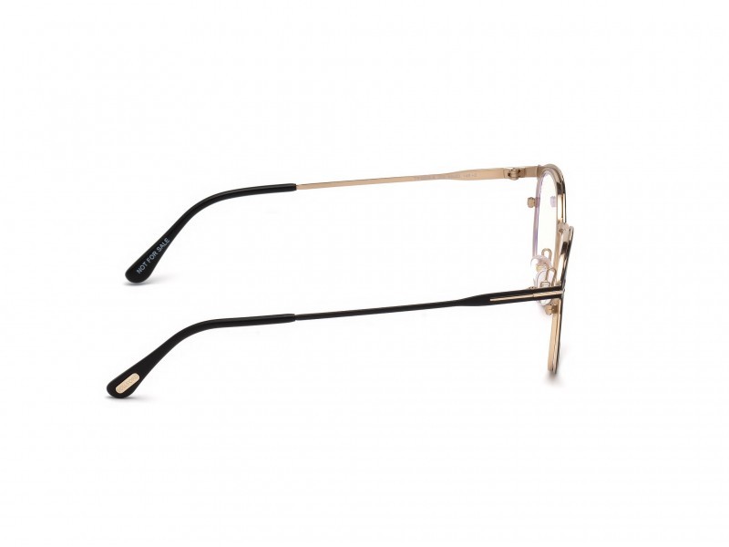 Eyeglasses Tom Ford  FT5528-B (002) color nero opaco shape oval 