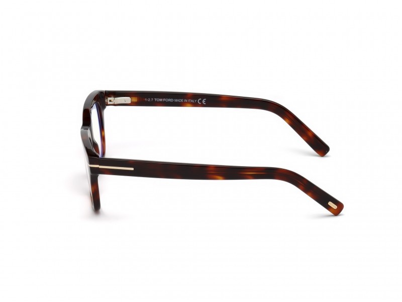 Occhiali da vista Tom Ford FT5536-B (054) colore avana rossa forma geometrico 