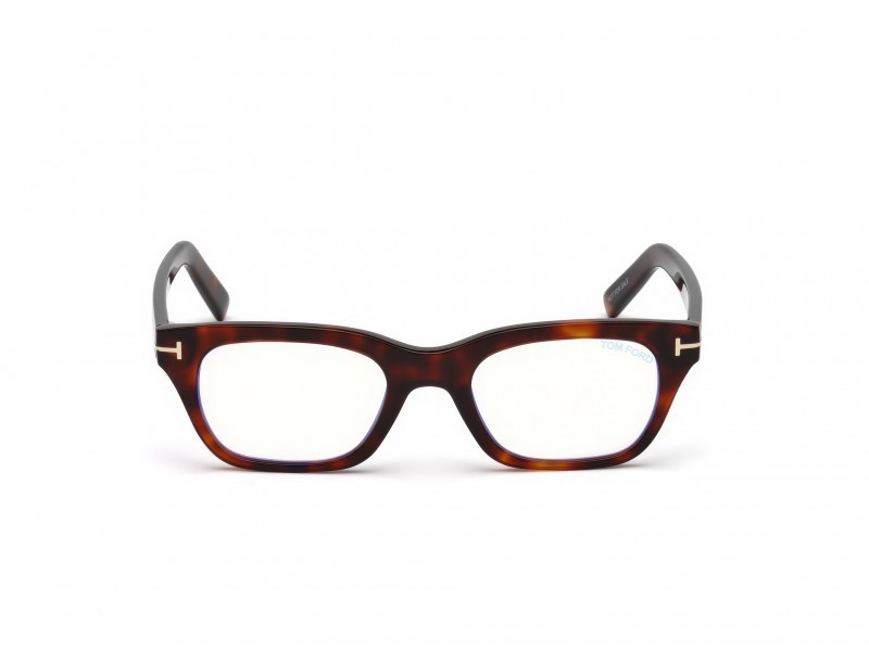 Occhiali da vista Tom Ford FT5536-B (054) colore avana rossa forma geometrico 