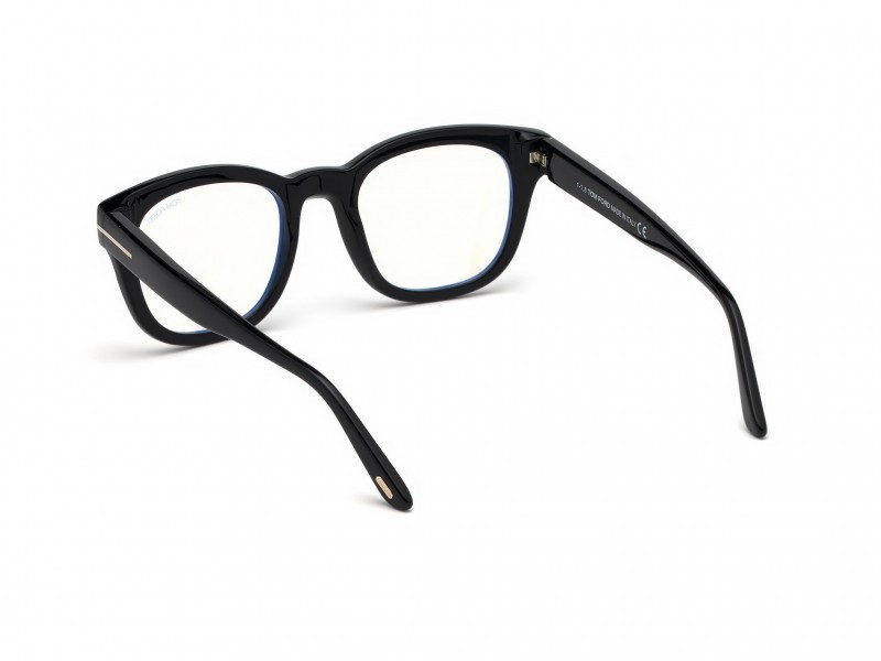 Occhiali da vista Tom Ford FT5542-B (001) colore nero lucido forma geometrico 