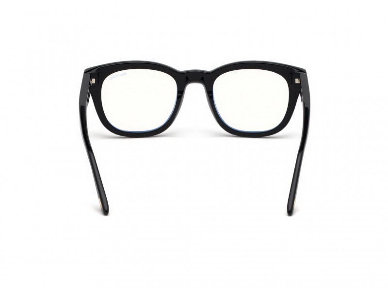 Occhiali da vista Tom Ford FT5542-B (001) colore nero lucido forma geometrico 
