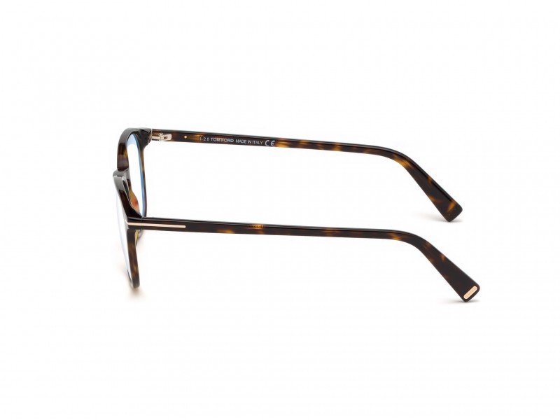 Occhiali da vista Tom Ford FT5583-B (052) colore avana scura forma geometrico 