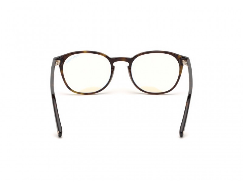 Occhiali da vista Tom Ford FT5583-B (052) colore avana scura forma geometrico 