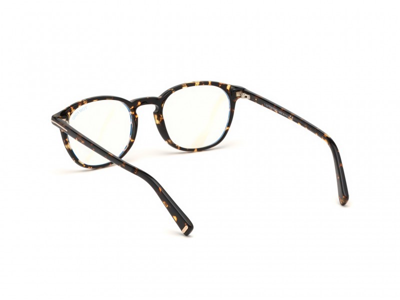Brillen Tom Ford FT5583-B (056) farbe avana/altro form geometrisch 