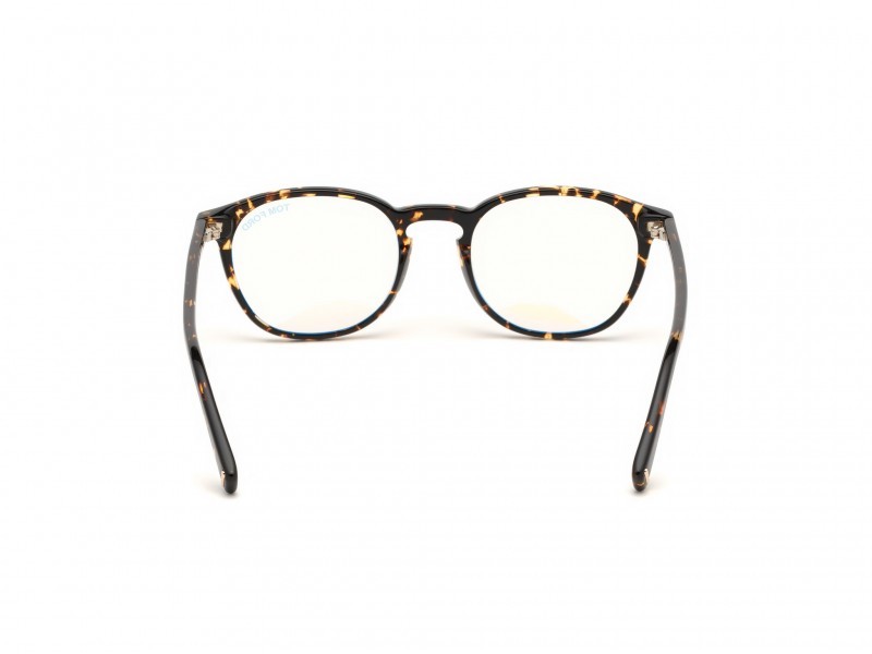 Brillen Tom Ford FT5583-B (056) farbe avana/altro form geometrisch 