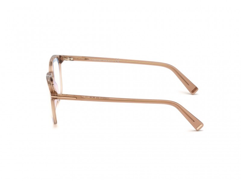Brillen Tom Ford FT5583-B (057) farbe beige lucido form geometrisch 