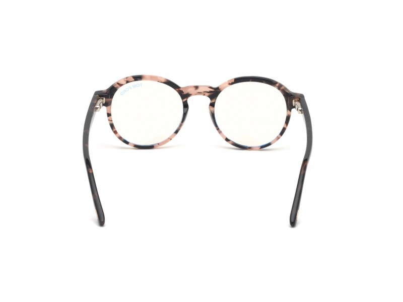 Brillen Tom Ford FT5606-B (055) farbe avana colorata form rund 