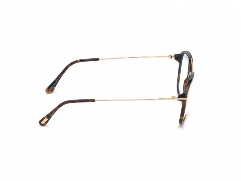 Occhiali da vista Tom Ford  FT5610-B (052) colore avana scura forma navigator 