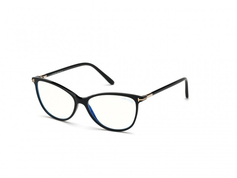 Occhiali da vista Tom Ford FT5616-B (001) colore nero lucido forma quadrato 