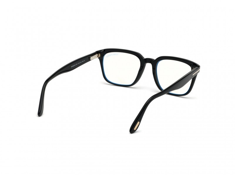 Occhiali da vista Tom Ford FT5626-B (001) colore nero lucido forma quadrato 