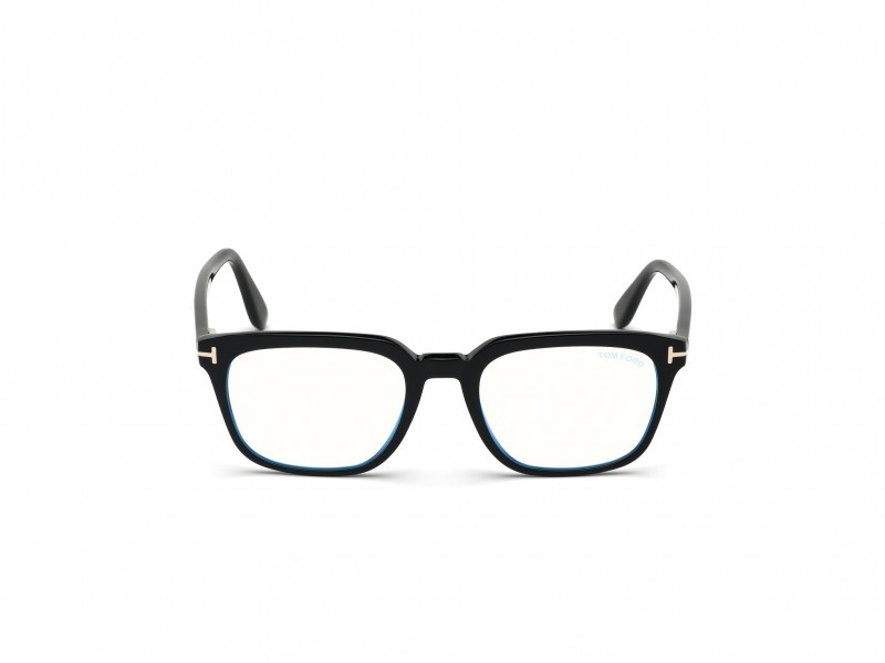 Occhiali da vista Tom Ford FT5626-B (001) colore nero lucido forma quadrato 