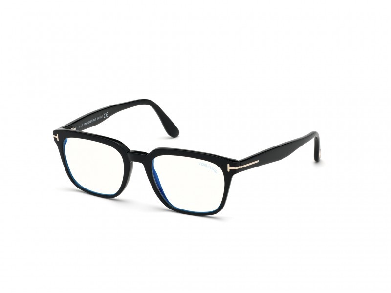 Occhiali da vista Tom Ford FT5626-B (001) colore nero lucido forma quadrato 