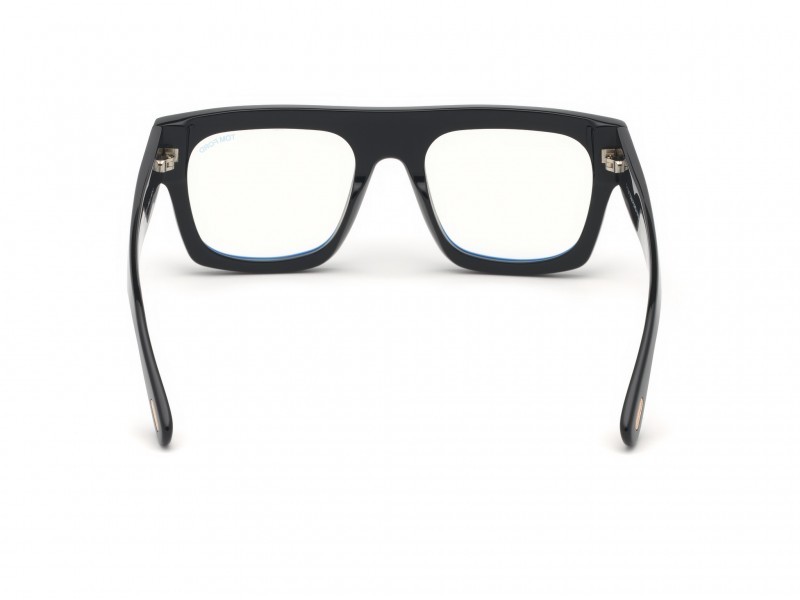 Occhiali da vista Tom Ford FT5634-B (001) colore nero lucido forma geometrico 
