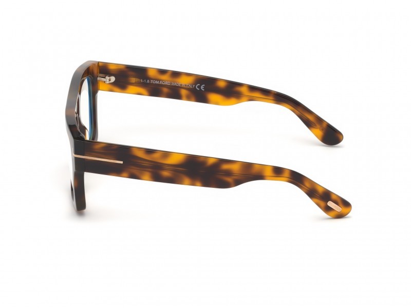 Eyeglasses Tom Ford FT5634-B (056) color avana/altro shape geometric 