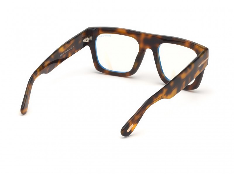 Eyeglasses Tom Ford FT5634-B (056) color avana/altro shape geometric 