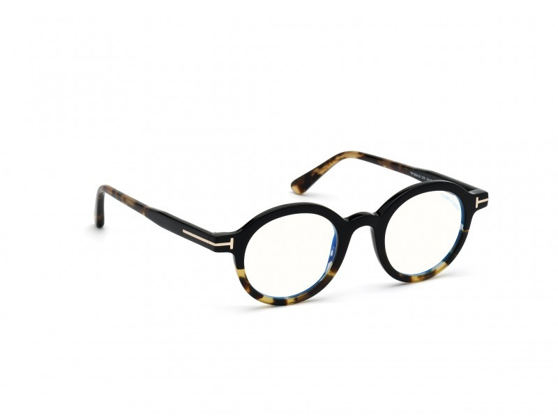 Brillen Tom Ford FT5664-B (005) farbe nero / altro form rund 