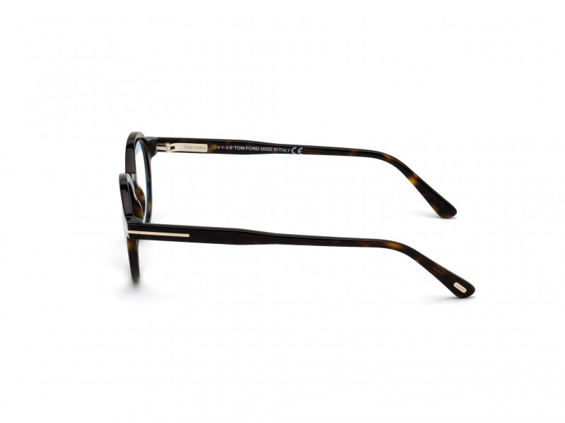 Occhiali da vista Tom Ford FT5664-B (052) colore avana scura forma rotondo 