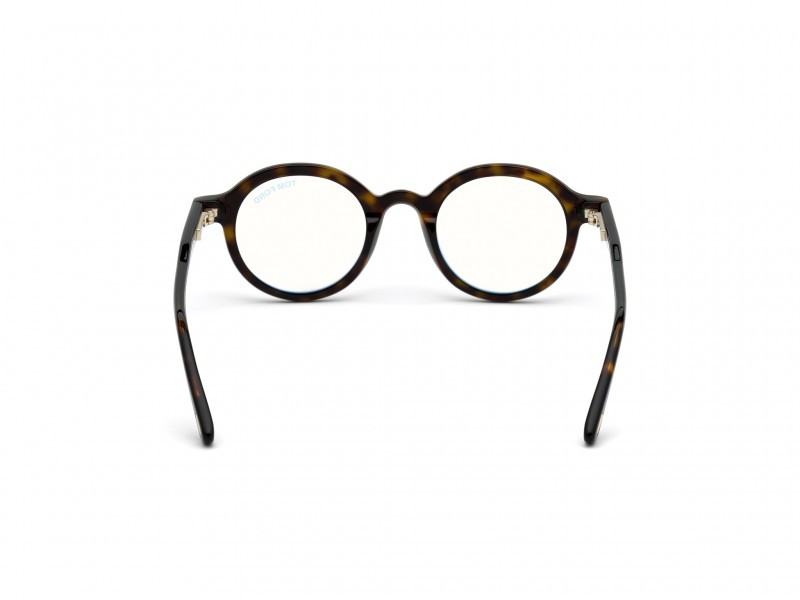 Occhiali da vista Tom Ford FT5664-B (052) colore avana scura forma rotondo 