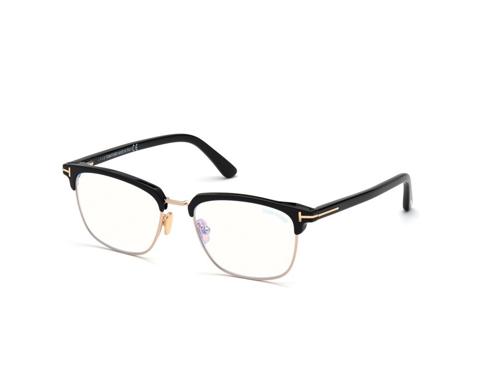 Occhiali da vista Tom Ford FT5683-B (001) colore nero lucido  forma quadrato 