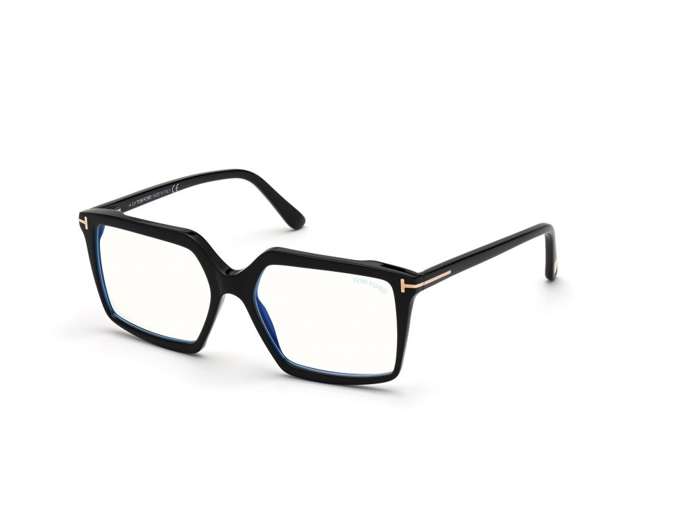 Brillen Tom Ford FT5689-B (001) farbe nero lucido  form geometrisch 