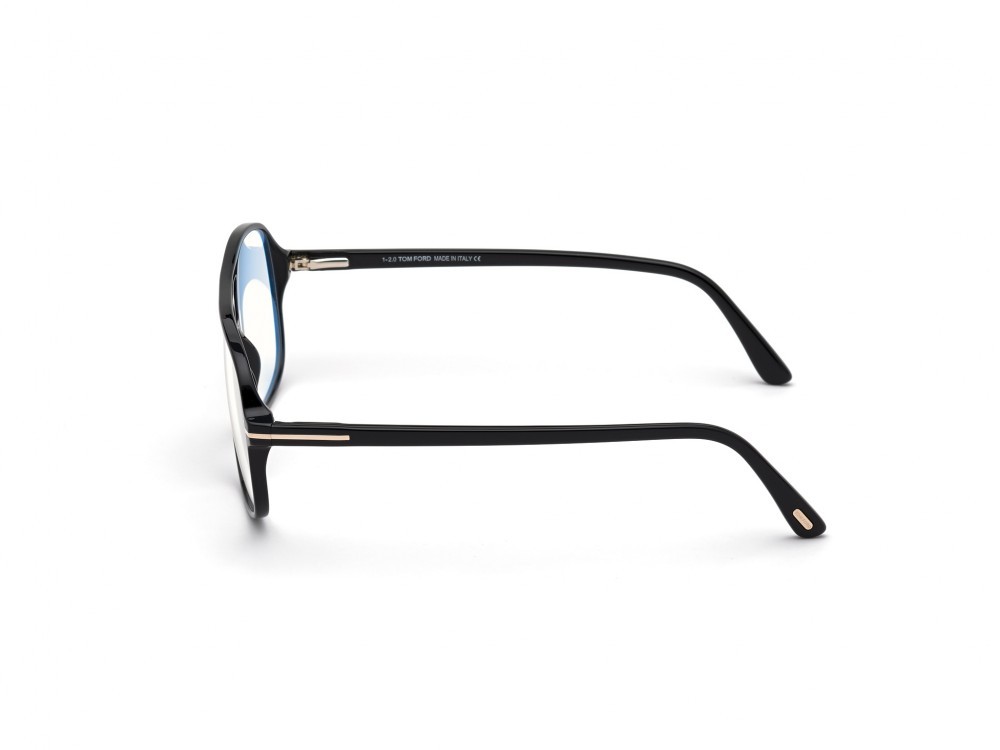Occhiali da vista Tom Ford FT5737-B (001) colore nero lucido forma navigator 