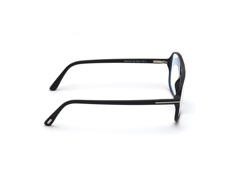 Occhiali da vista Tom Ford FT5737-B (002) colore nero opaco forma navigator 