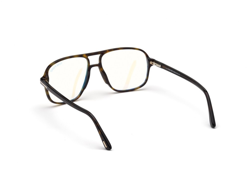 Eyeglasses Tom Ford FT5737-B (052) color avana scura shape navigator 
