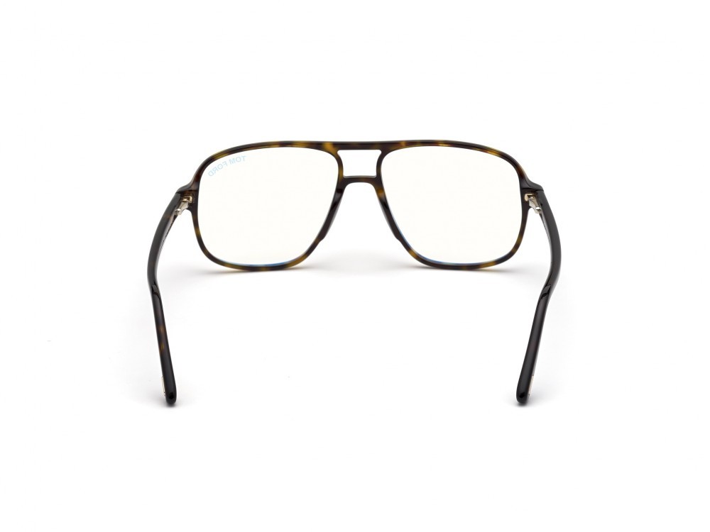 Eyeglasses Tom Ford FT5737-B (052) color avana scura shape navigator 